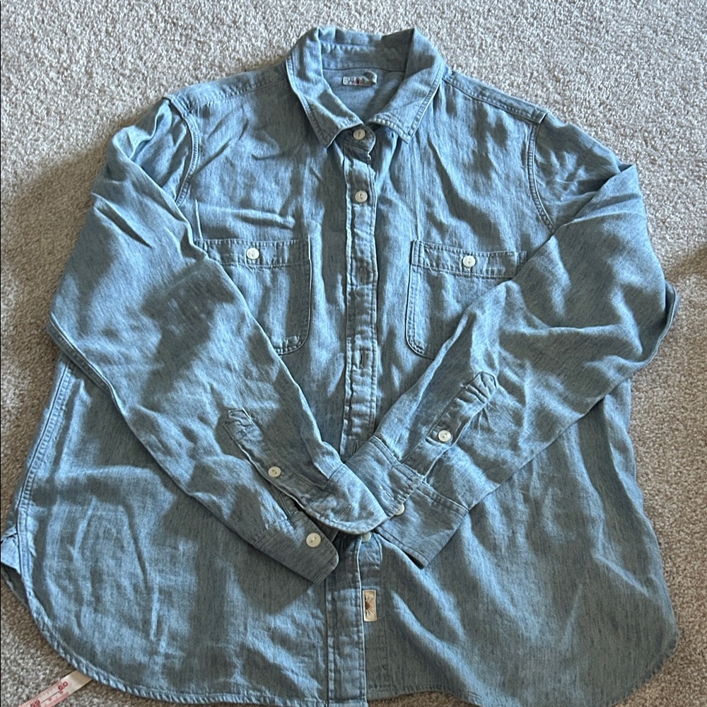Faherty Tried and True Chanbray Button Up Shirt